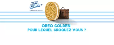 Tout l’or du monde pour un Oreo® Golden*