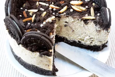 Un cheesecake aux Oreo®
