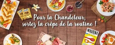 Des crêpes pour la chandeleur avec alsa® et Maizena®