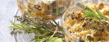 Crumble courgettes et oignons avec Maïzena®