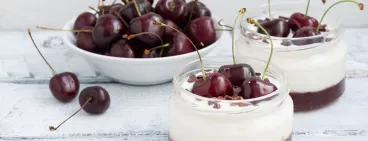 Verrine aux cerises et aux Pépito® Pépites