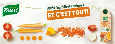 une nouvelle gamme de soupes Knorr