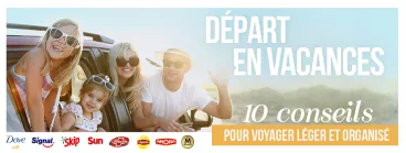 Une famille part en vacances