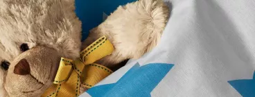 Ourson en peluche enfant