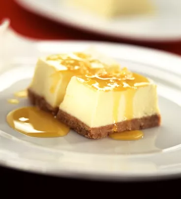 Cheesecake aux fruits de la passion et Mikado®