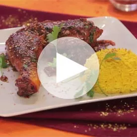 Poulet sauce tandoori avec Amora ®
