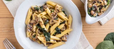 Des penne aux champignons avec Amora ®