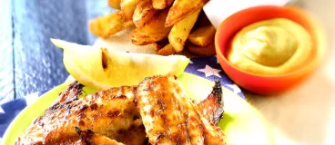 poulet frites mayonnaise Amora