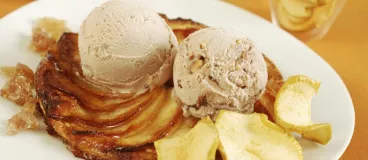 Tarte fine aux pommes, Glace Carte d'Or®