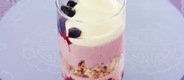 Tiramisu myrtille et Grany  Fraises Framboises