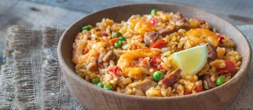 Salade de riz façon paella