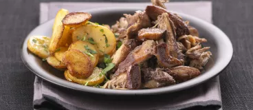 Effilochade de lièvre en sauce avec Knorr®