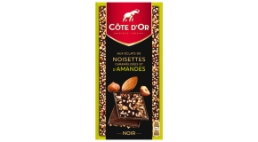 Tablette Côte d’Or Eclats de noisettes et d’amandes