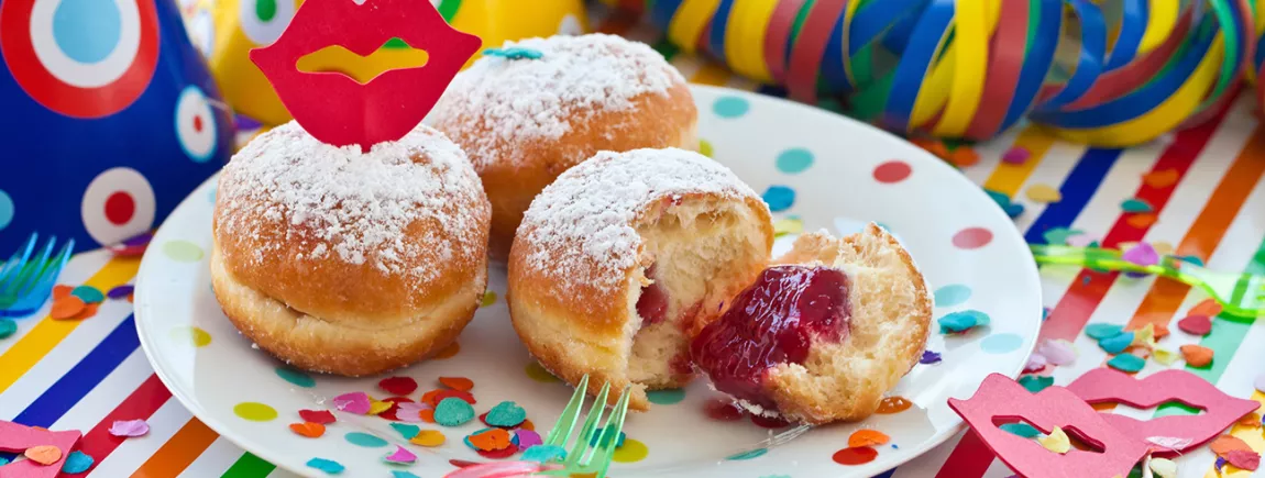 Beignets de carnaval Beignets de Carnaval avec alsa®