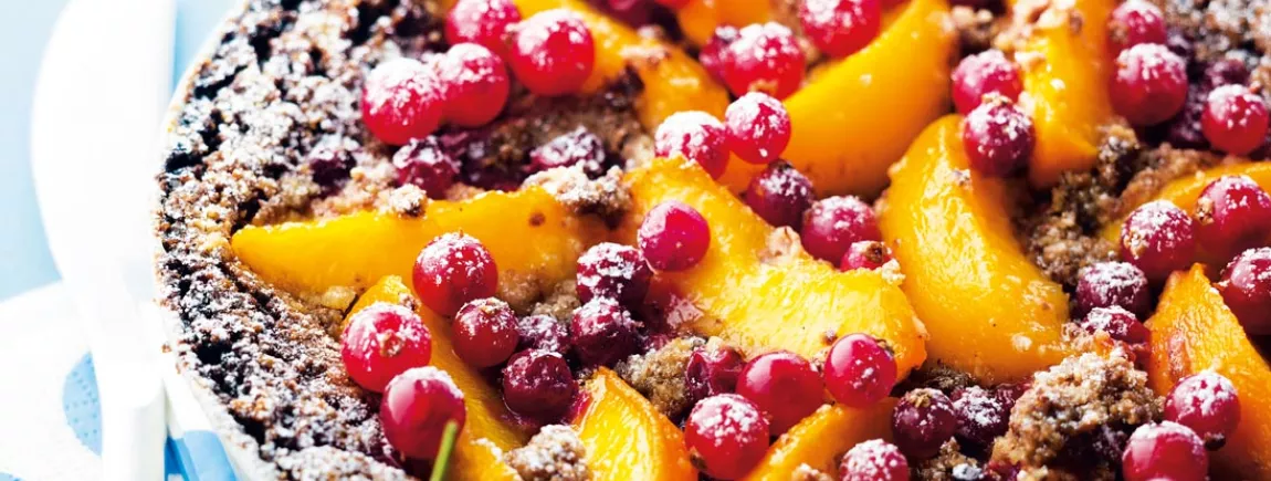 Tarte sablée cookies-fruits avec Granola® Tarte sablée cookies-fruits avec Granola®