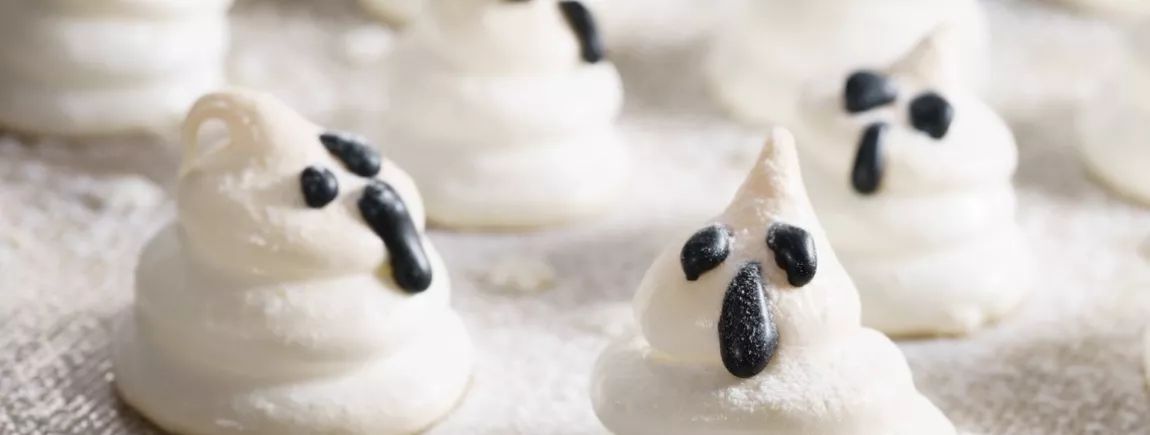 Des meringues d’Halloween