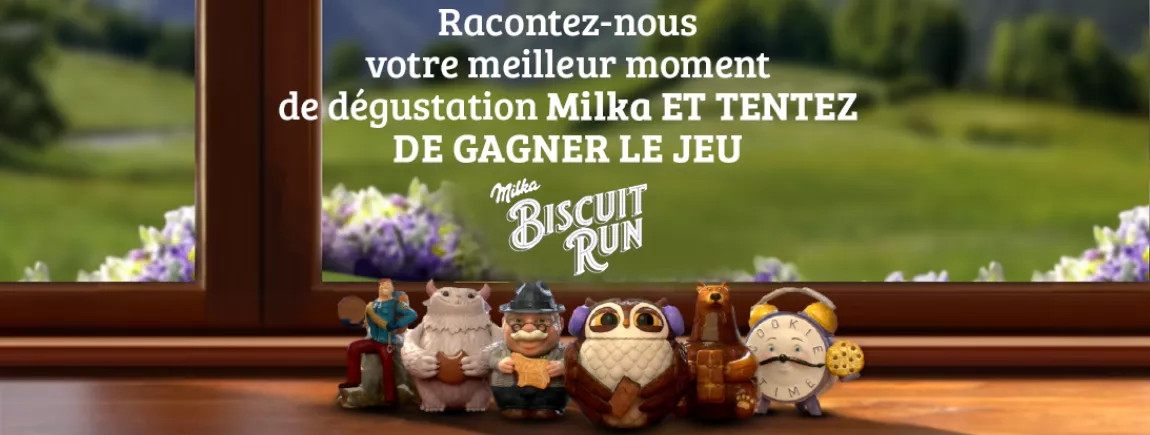 Milka biscuit run