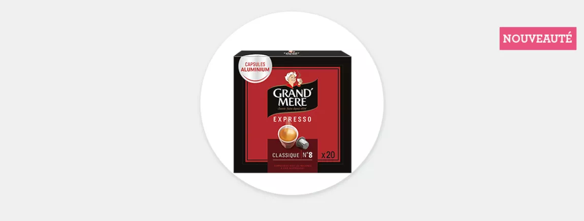 Grand'Mère Capsules Expresso Classique Grand'Mère Capsules Expresso Classique