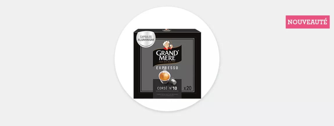 Grand'Mère Capsules Expresso Corsé Grand'Mère Capsules Expresso Corsé