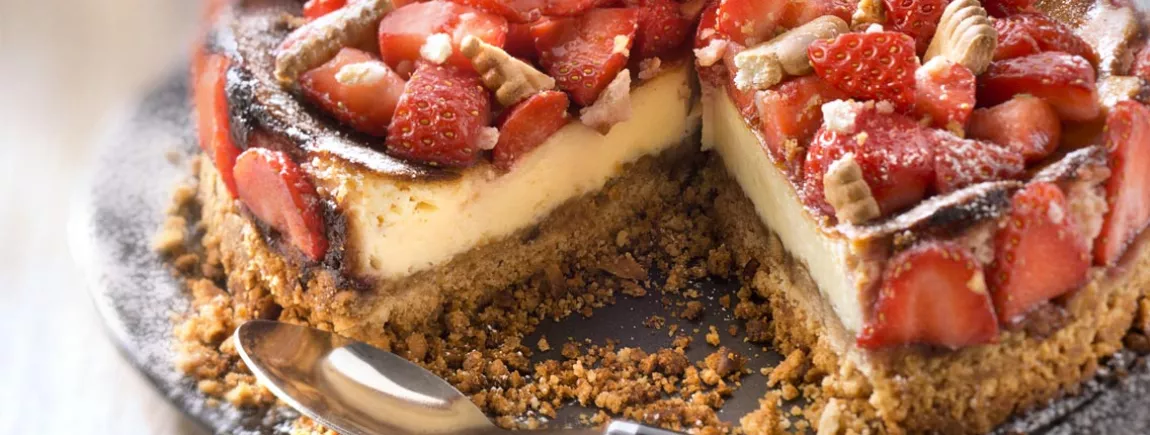 Cheesecake au Véritable Petit Beurre LU® Cheesecake au Véritable Petit Beurre LU®