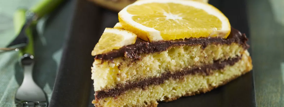 Gâteau orange et chocolat avec Fleur de Maïs Maïzena®