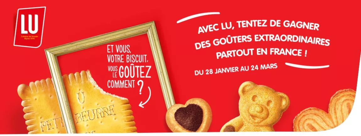 Evadez-vous avec LU Tentez de remporter des goûters extraordinaires