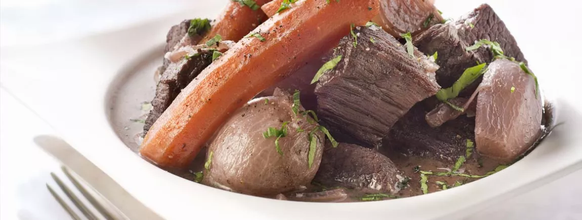 Bœuf bourguignon avec Marmite de Bouillon Bœuf Knorr®