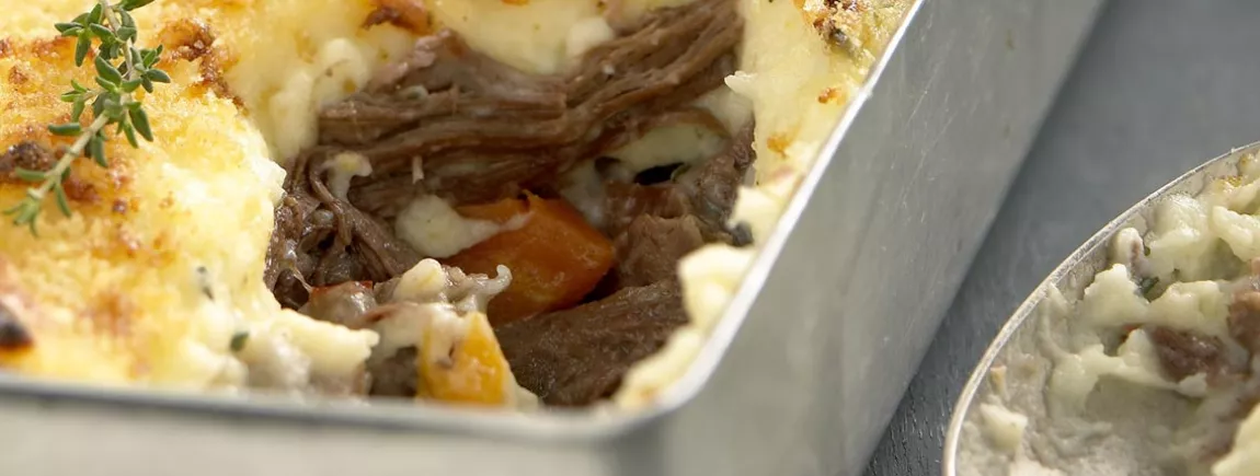 Parmentier de pot-au-feu avec Knorr®
