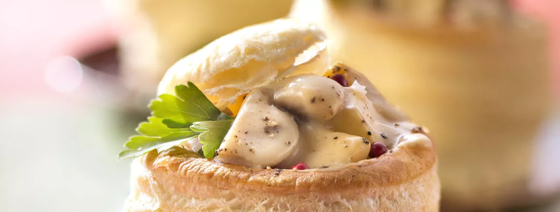 Bouchées à la reine avec Marmite Fond de Volaille Knorr ® Bouchées à la reine avec Marmite Fond de Volaille Knorr®