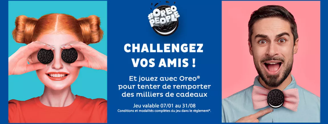 6 challenges à relever entre amis pour une soirée 100 % défis S’amuser entre amis avec les biscuits Oreo
