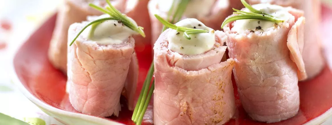 Jambon sauce à la moutarde avec Amora®