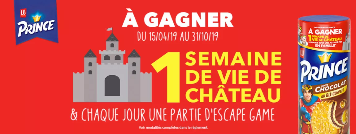 Goûtez à la vie de Prince ! Jeu Prince Vie de château