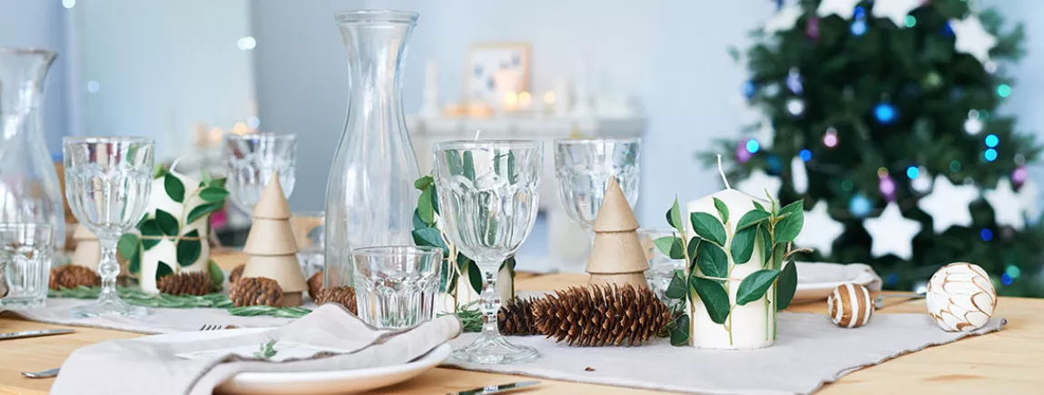 5 astuces déco pour une table festive! Décorer sa table pour les fêtes - jolie table pour les fêtes