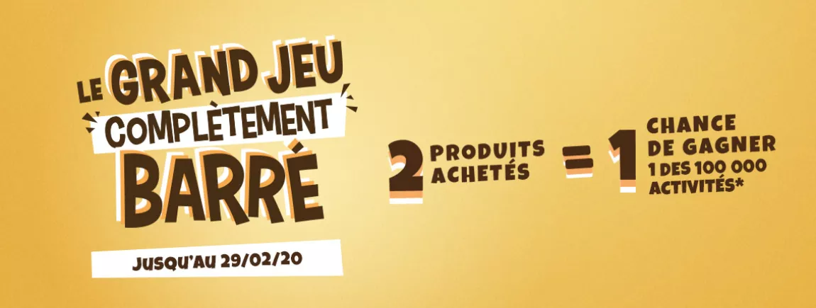 Le grand jeu complètement barré Règles et principe du jeu concours