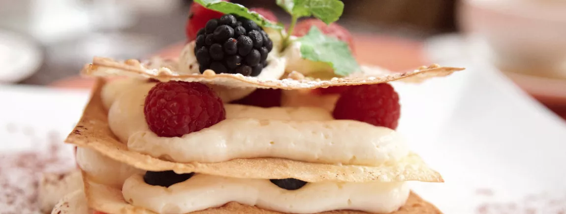 Le millefeuille de l'entrée au dessert !