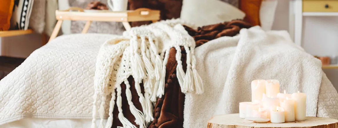 Déco : mon cocon d’automne Lit d'automne
