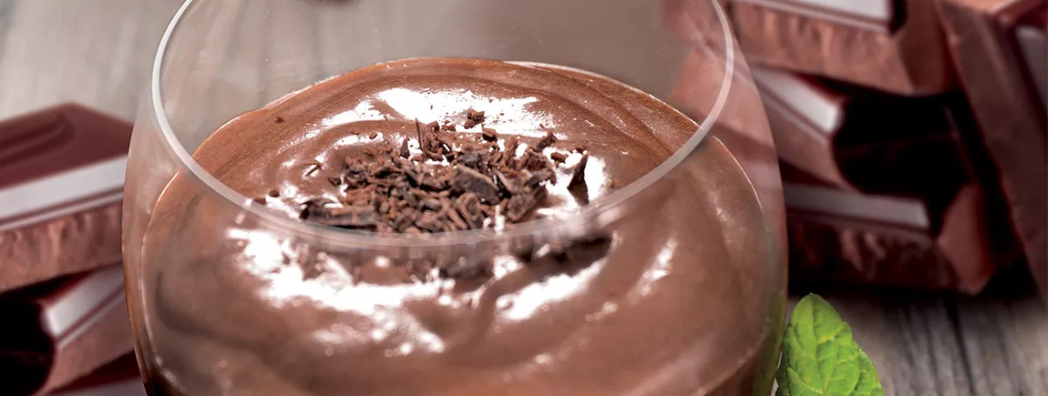 Mousse au chocolat Une mousse au chocolat
