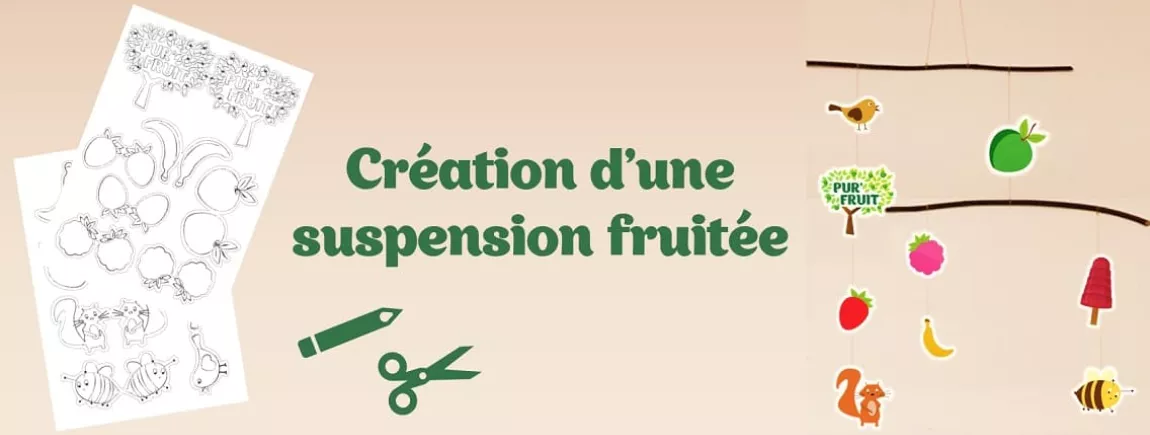 DIY suspension Pur’Fruit