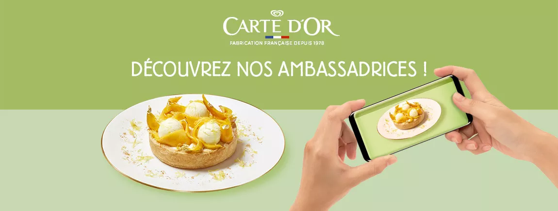 On se souvient tous d’un moment Carte d’Or ! Ambassadrices Carte d’Or avis recettes test consommatrices glace