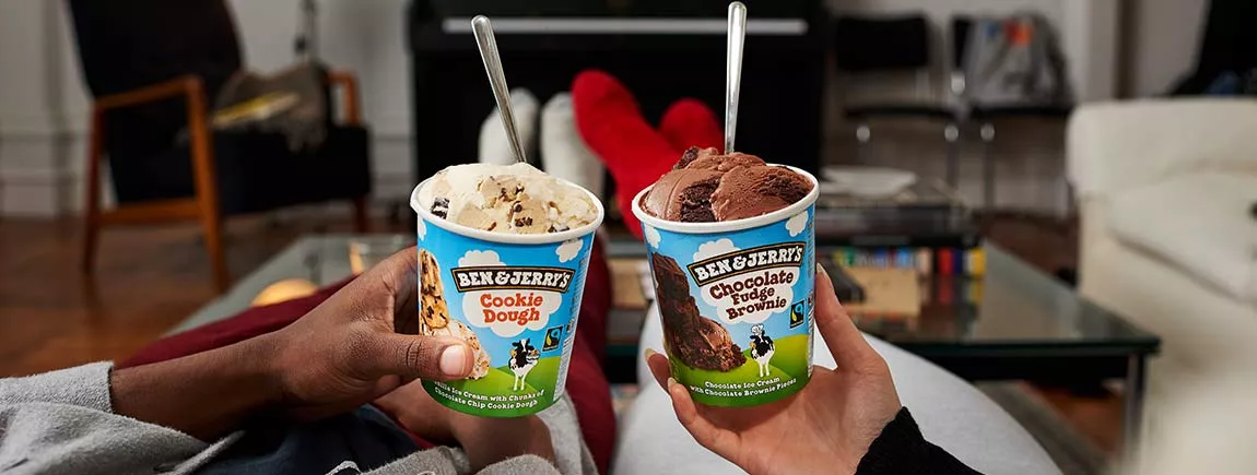 Des glaces issues de l’engagement Ben & Jerry’s