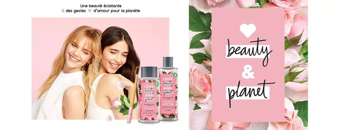 Love Beauty & Planet, des produits de beauté vegan et responsables