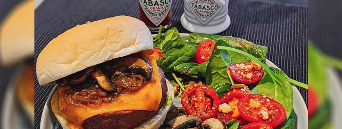 Burger Végétarien au Tabasco® Rouge @HolyCamille Recette Tabasco Burger Végétarien Tabasco Rouge Holy Camille