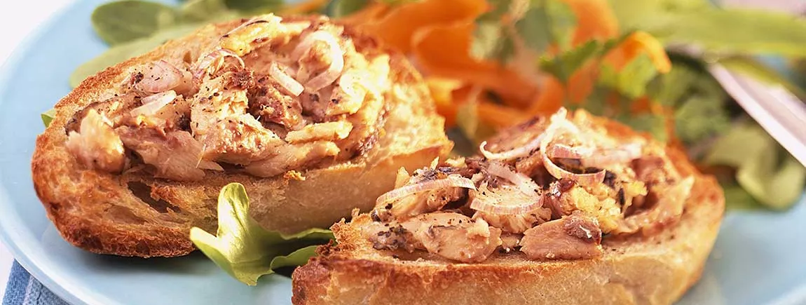 La tartine du pêcheur avec Pelletier® La tartine du pêcheur avec Pelletier®