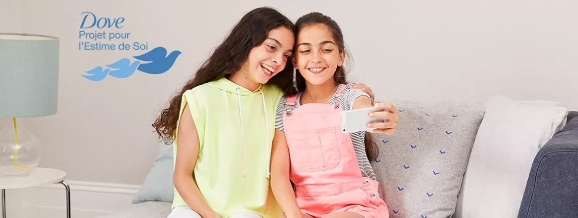 Dove s’engage à travers son projet pour l’estime des jeunes filles Dove® s’engage auprès des jeunes filles avec le Projet pour l’Estime de Soi