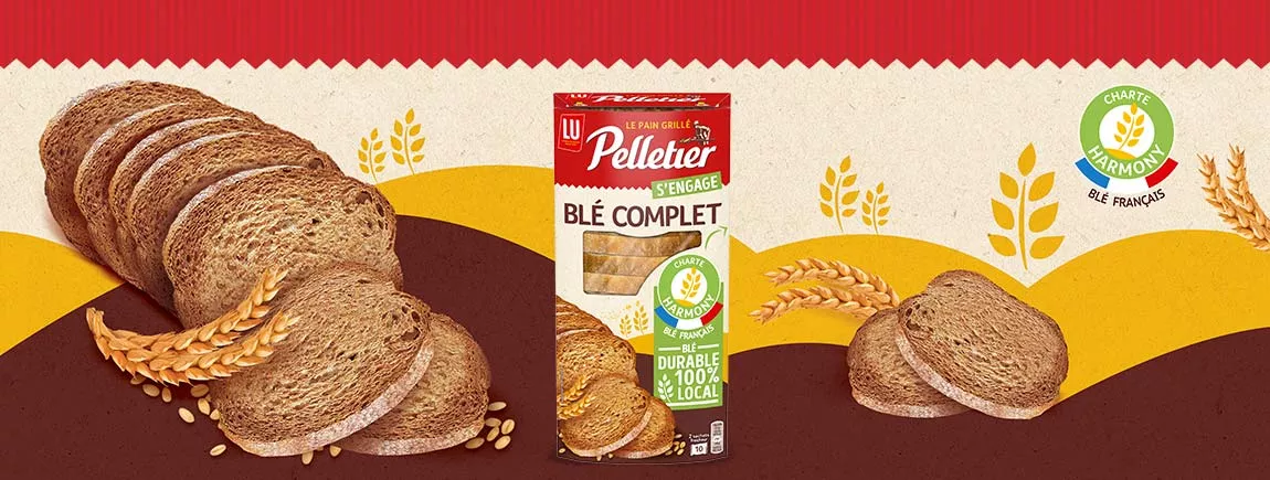 Des tranches de Pelletier® Harmony 