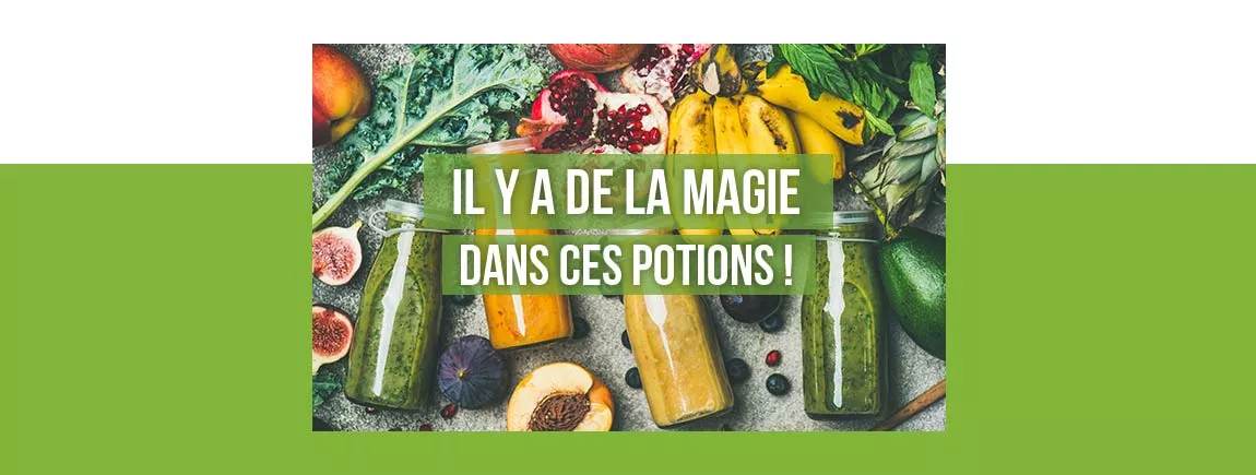 Divers types de boisson qui donne de l’énergie