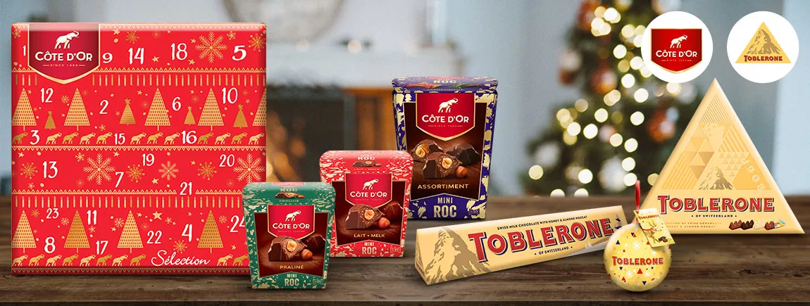 Le plaisir des fêtes avec Côte d’Or et Toblerone cdo toblerone
