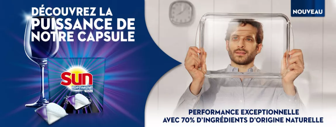 Sun® Optimum Tout en 1 : 100% optimisée, une performance exceptionnelle avec des ingrédients d’origine naturelle