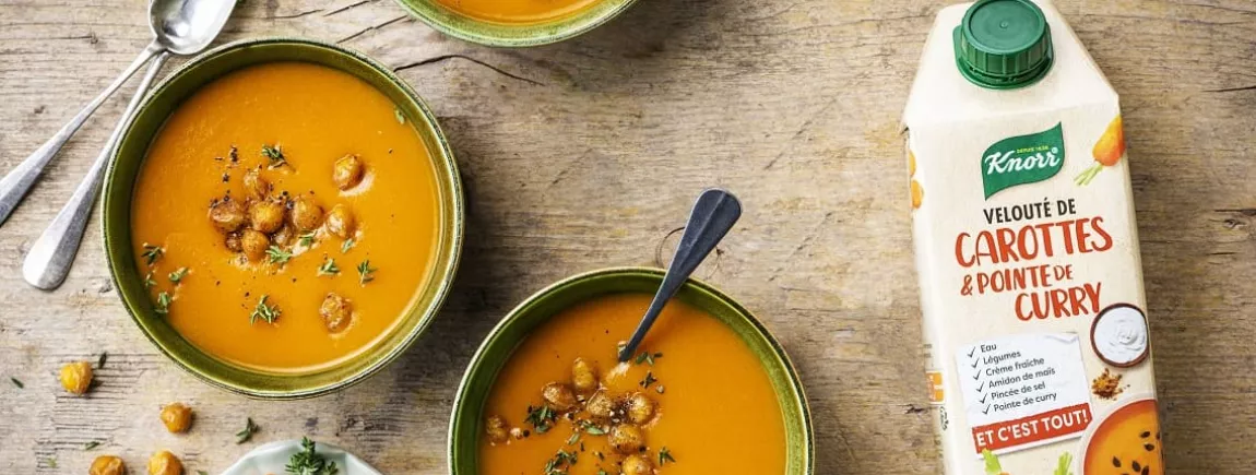 Velouté de carotte knorr