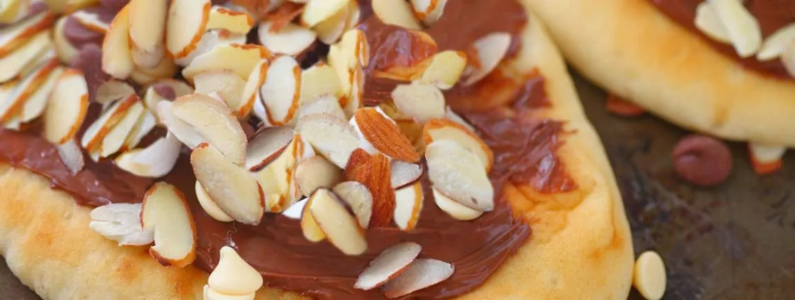 Des naans Patamilka® Des naans sucrés au chocolat